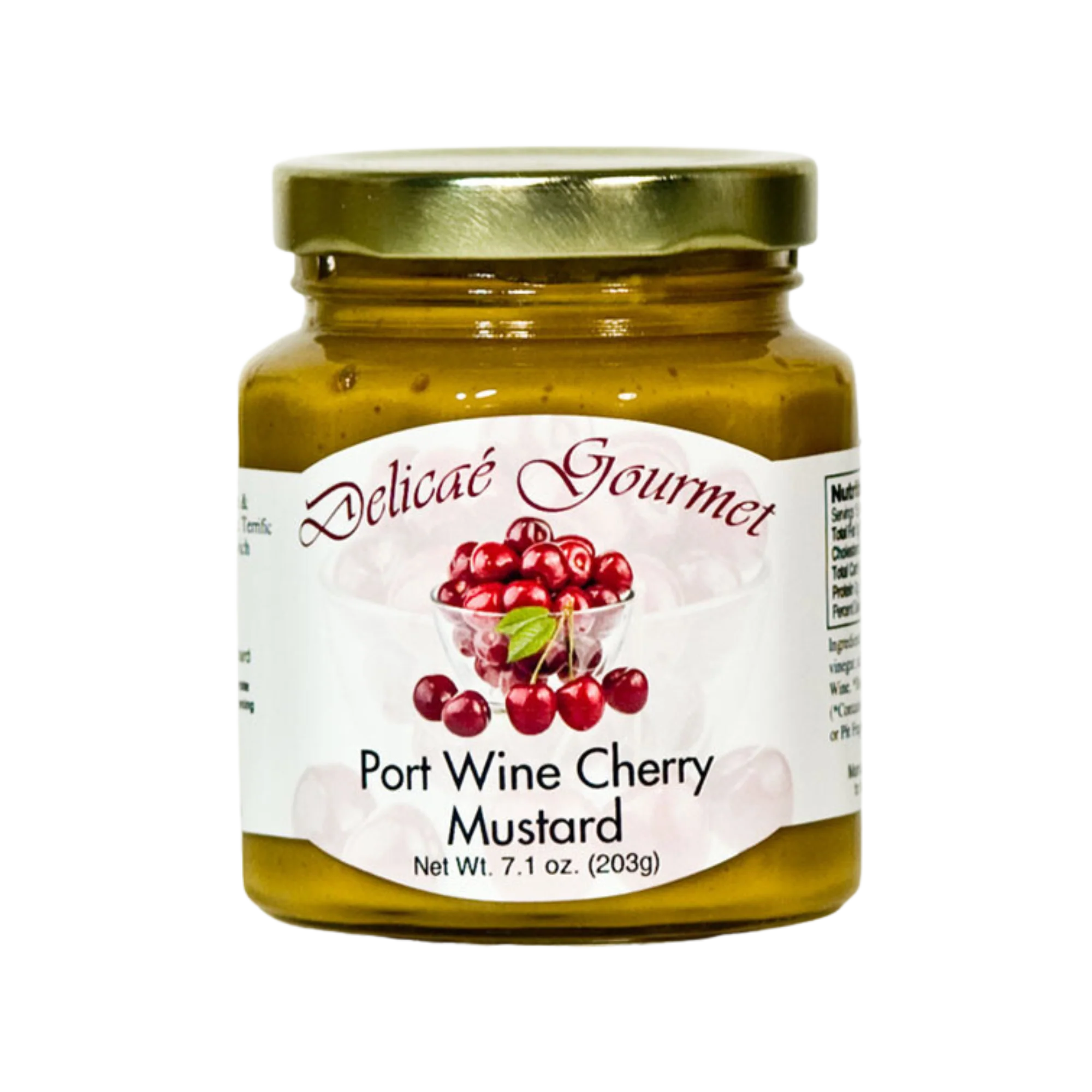 Delicae Gourmet Port Wine Cherry Mustard
