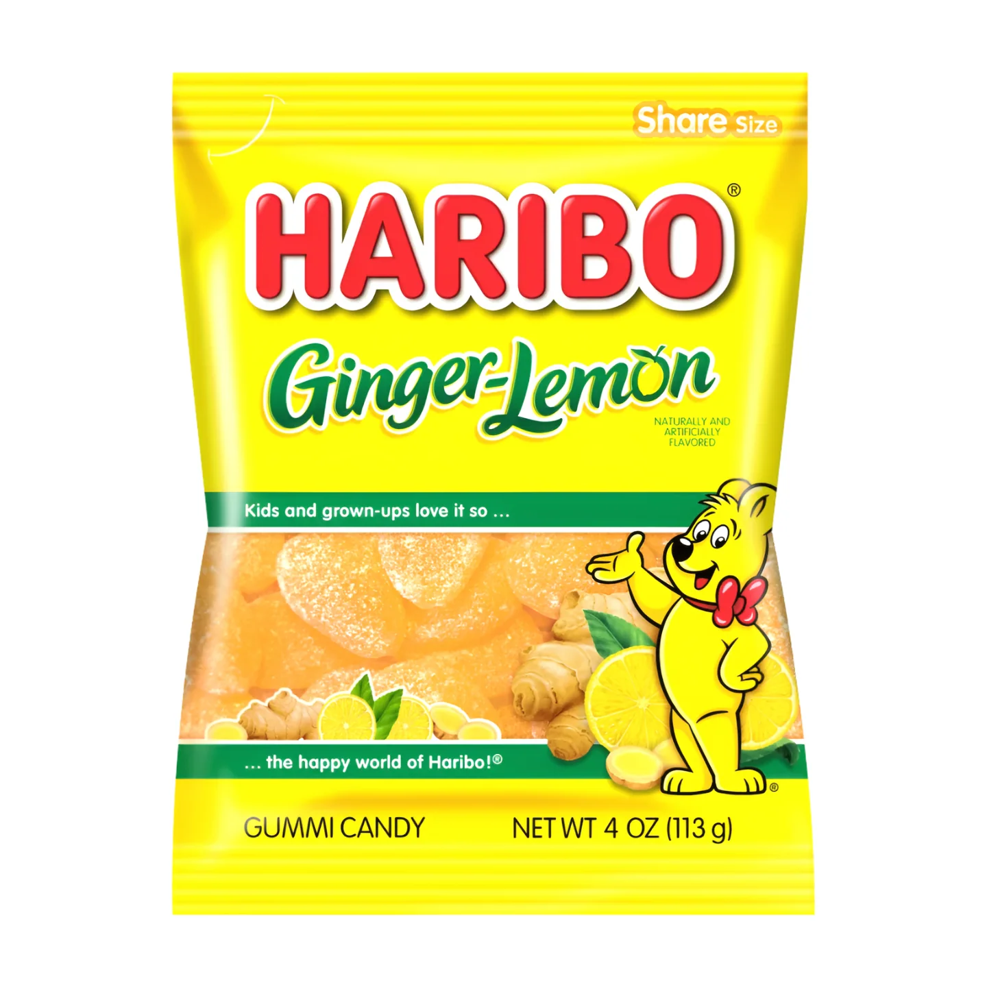 Haribo Ginger Lemon