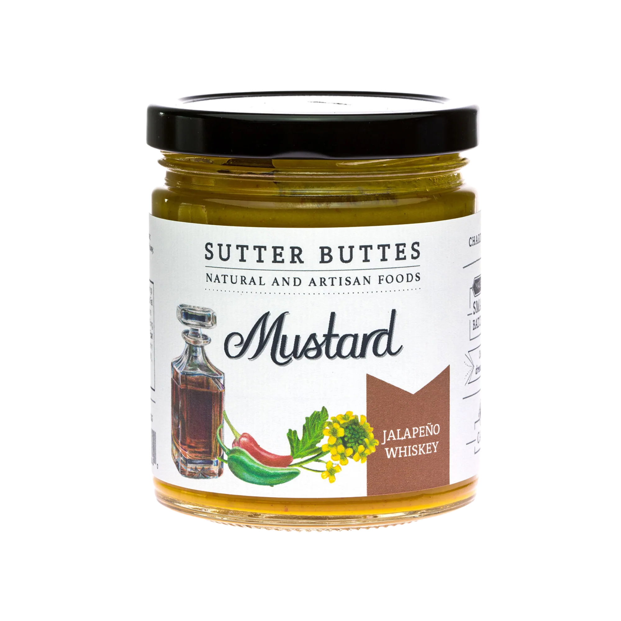 Sutter Buttes Jalapeño Whiskey Mustard