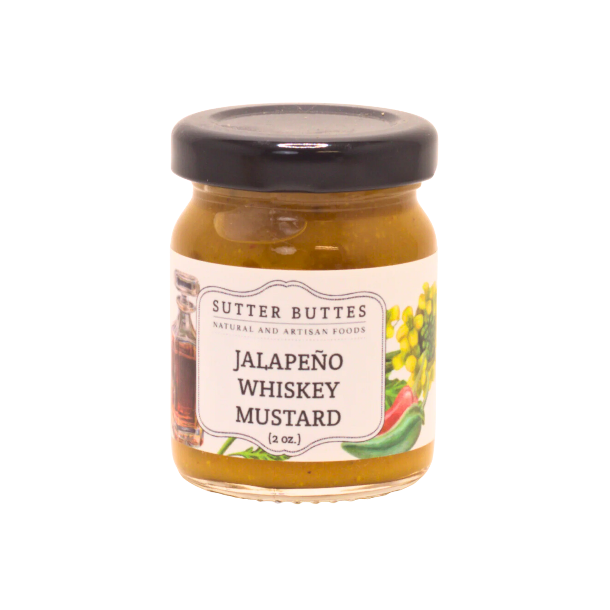 Sutter Buttes Jalapeño Whiskey Mustard - Image 2