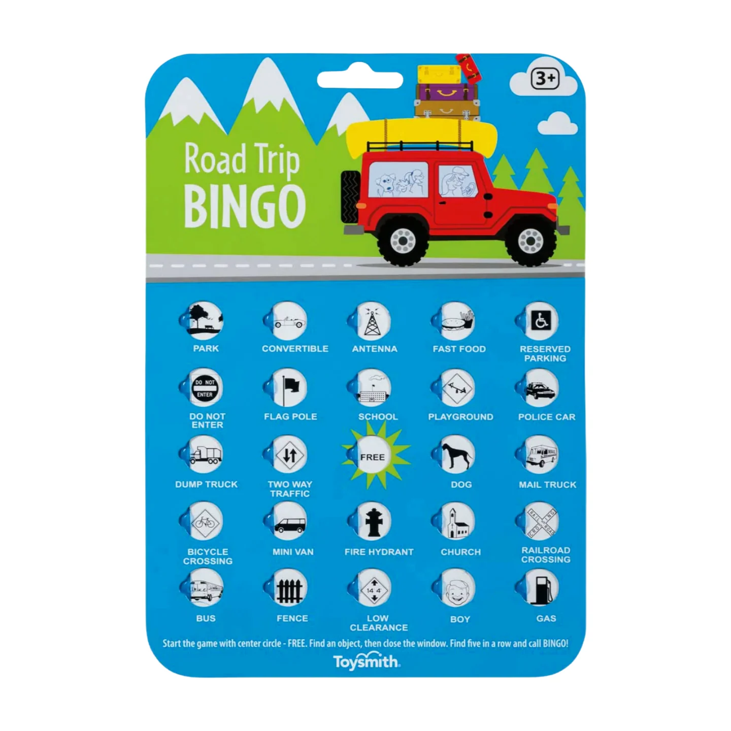 Toysmith Road Trip Bingo